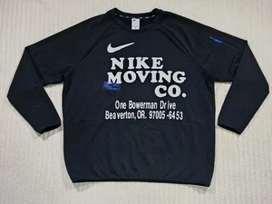 Nike Dri-FIT Sweatshirt Herren XL Schwarz Nike Moving Co. Langarm Sportswear - Bild 1 von 13