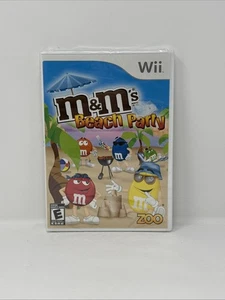 M&M's Beach Party - Nintendo Wii Pristine Brandneu Sealed - Bild 1 von 7