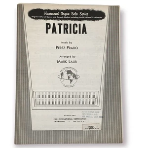 1957 Patricia by Perez Prado - Vintage Sheet Music - Picture 1 of 2