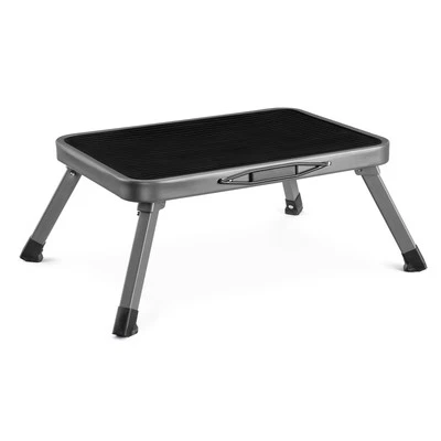 Tritthocker klappbar Stahl Tritt Klapphocker Klapptritt faltbar Fußtritt Hocker - Bild 1 von 4