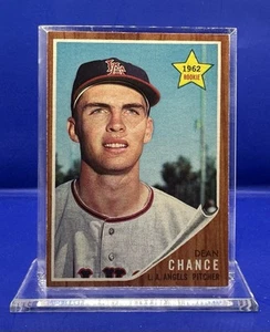 1962 Topps Baseball ROOKIE Dean Chance #194 - Los Angeles Angels - Picture 1 of 2