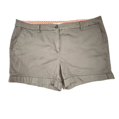Pantalones Cortos Chinos Gris Boden Todos los Días Informales Cómodos Bolsillos Para Mujer Talla US 14 Foto 1 de 4