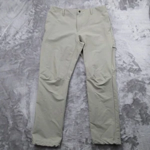 The North Face Pants Mens 36 Green Climbing Stretch Outdoor Hiking - Picture 1 of 22