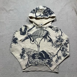 Sudadera con Capucha Lucky Brand Para Mujer Pequeña Flamenco Gráfico Polar Pullover Peto Top - Imagen 1 de 12