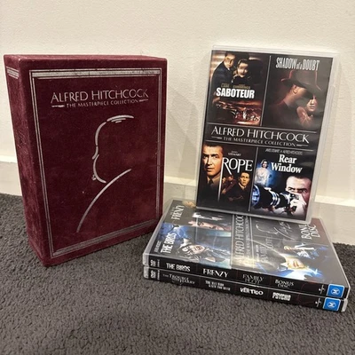 Alfred Hitchcock The Masterpiece Collection RARE Box Set 11 Movies & Bonus DVD - Image 1 of 4