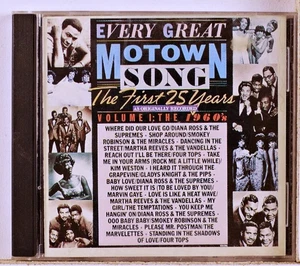 Various Artists - Every Great Motown Song, Vol. 1:... (CD 1988) - Picture 1 of 2