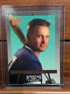 1993 Studio Superstars auf Leinwand Mark Grace #8 - Chicago Cubs - kostenloser Versand - Bild 1 von 2