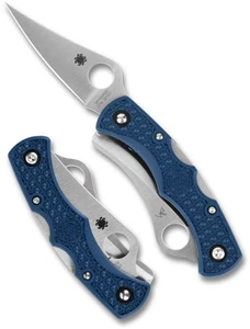 Spyderco Dyad Jr, Lightweight Volcano Grip, CPM SPY27 Steel Sprint Run C39P&SCBL - Bild 1 von 5