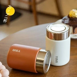 Leak-proof Coffee Mug 230ml Insulated Water Bottle Portable Mini Thermal Cup - Picture 1 of 12