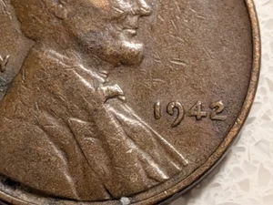 HIGH GRADE MINT ERROR 1942 LINCOLN WHEAT CENT DDR 001 Variety - Picture 1 of 15