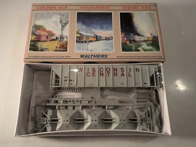 HO PS-2 CD 4427 Covered Hopper WC Wisconsin Central Kit NIB NOS Item# 932-5718 - Image 1 of 3