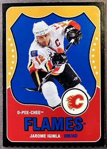 2010-11 O-Pee-Chee Retro Box Bottom C Jerome Iginla Calgary Flames - Picture 1 of 2