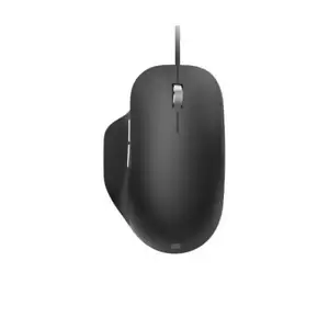 Microsoft Ergonomic Wired Mouse USB 2.0 Type A with BlueTrack Technology - Black - Picture 1 of 3