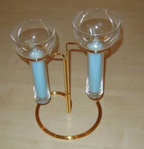 Rosenthal Studio-line Kerzenhalter Aqualux Gold 2 fach NEU OVP - Bild 1 von 6