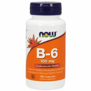 B-6 100 mg 100 Kapseln By Now Foods - Bild 1 von 1