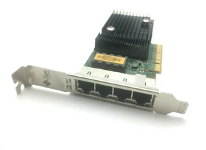 Sun ATLS1QGE 501-7606-07 Quad Port x8 Gigabit LAN UTP PCI Card 501-7606-04 HIGH - Picture 1 of 3