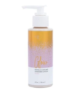 CRAZY GIRL SHIMMER LOTION CUPCAKE VANILLA SPARKLING GOLD 4 oz - Picture 1 of 2