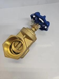 2 in Brass Gate Valve - Picture 1 of 3