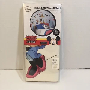 Adesivi murali Disney 30 pezzi Topolino e amici rimovibili e riposizionabili - Foto 1 di 6