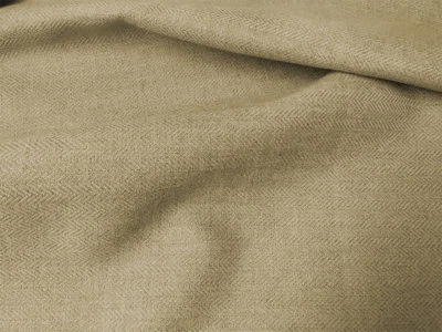 布料内饰织物编织纯色纹理人字形 - 天然/砂色 — 第 1/2 张图片