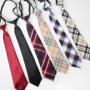 Corbata clásica ajustable de 16" para niñas/niños adolescentes niños - Imagen 1 de 19