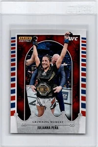 2022 Panini UFC Instant Crowning Moment  Julianna Pena - Picture 1 of 2