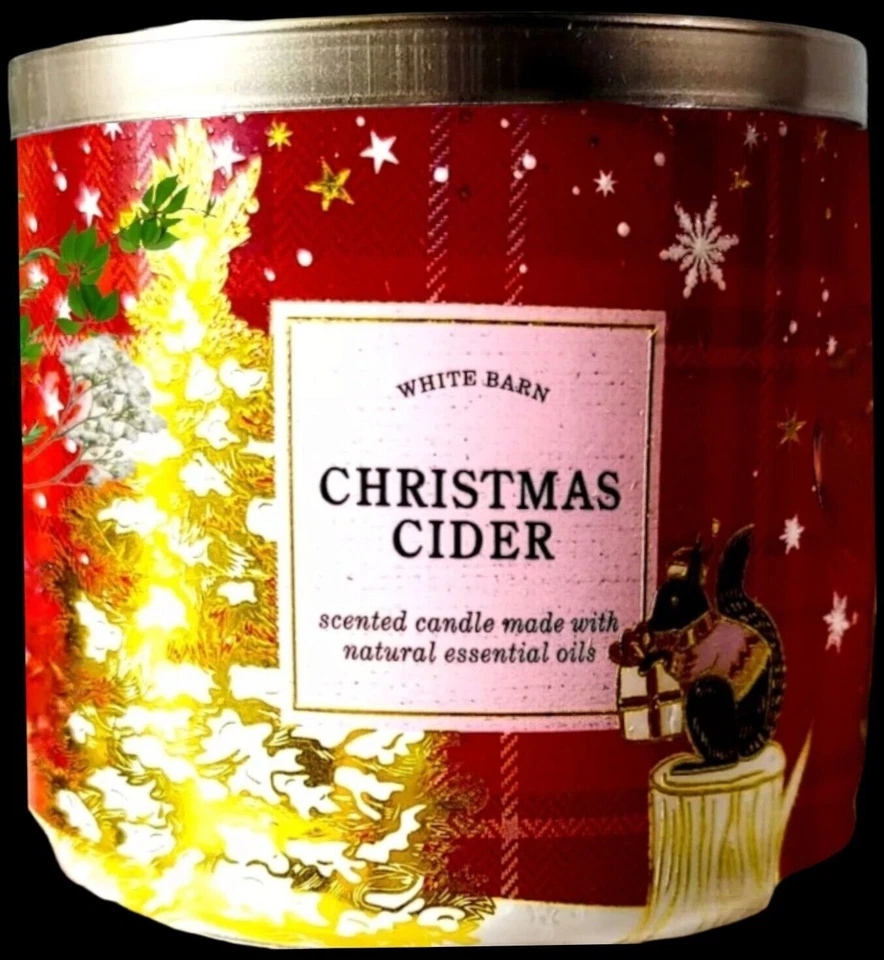 Bath & Body Works Christmas Cider 3 Wick Candle 2022 - Image 1 of 4