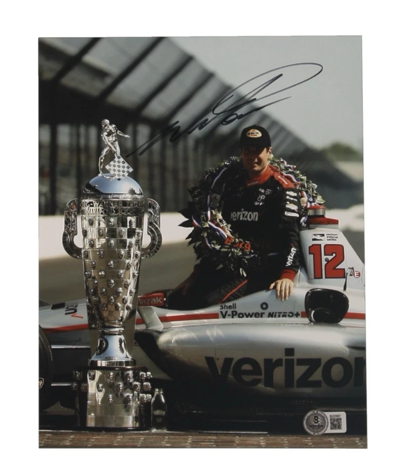 Foto firmada por Will Power IndyCar 8x10 (Beckett) Foto 1 de 1