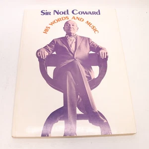 Sir Noel Cobarde Sus Palabras Música Cancionero Piano Voz 32 Canciones 1953 Simon Shuster - Imagen 1 de 8