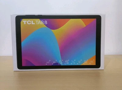 TCL Tab 8 WiFi 4G 32GB Rom 2GB Ram  8" Dis 4080mAh Battery Black Android Tablet  - Image 1 of 4