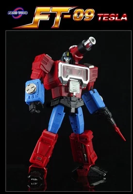 Figura de acción Fans Toys Transformers FT-09 Tesla Obra maestra Perceptor Foto 1 de 4