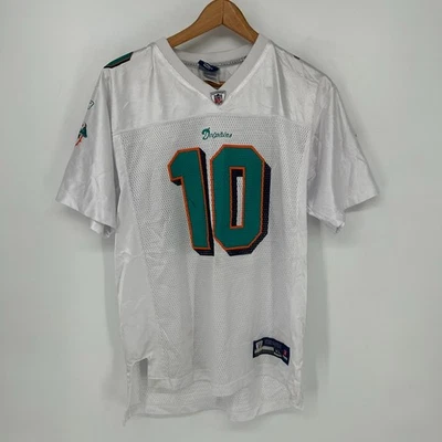 Camiseta deportiva juvenil extra grande de los Miami Dolphins Chad Pennington #10 Onfield ReebokKids Foto 1 de 4