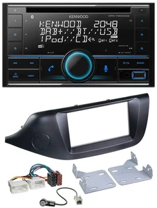 Kenwood CD 2DIN DAB USB MP3 Bluetooth Autoradio für Kia Ceed (ab 12) schwarz - Bild 1 von 7