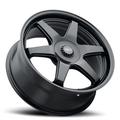 Voxx Como 17x7.5 +40 Gloss Black Wheel Rim 5x98 5x105 (QTY 1) COM 775-5005-40 GB Foto 1 de 4