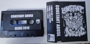 Constant Abuse - Demo 2019 Cassette Tape Nyhc Ukhc Hardcore Punk Metal - Picture 1 of 4