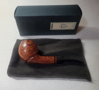 Jirsa Rare Freehand Unsmoked Briar Pipe Beautifully Grained - Image 1 of 4