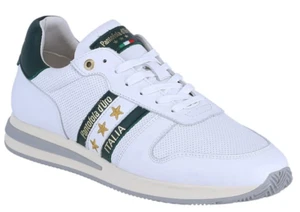 PANTOFOLA D'ORO TMVU0000 - U01B03 FORZA LOW VITELLO SNEAKERS SCARPE BIANCO VERDE - Imagen 1 de 2