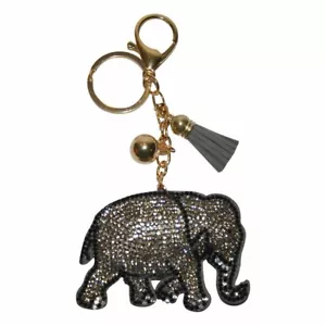 Elephant Keychain for Women and Girls, Bling Backpack Charm, Rhinestone Purse... - Picture 1 of 7