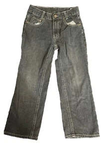 AIRWALK BOYS' COTTON DK DENIM STRAIGHT LEG JEANS SIZE 7 - Picture 1 of 6