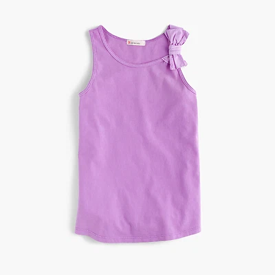 *J CREW** CREWCUTS BOW VIOLET TANK TOP SIZE 14 - Image 1 of 2