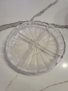 Glass Serving Plate - Picture 1 of 1