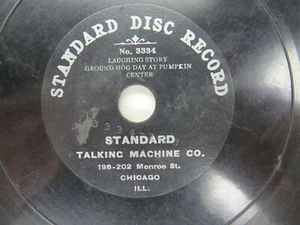 Cal Stewart - STANDARD DISC 3334 - Ground Hog Day At Pumpkin Center - Uncle Josh - Bild 1 von 3