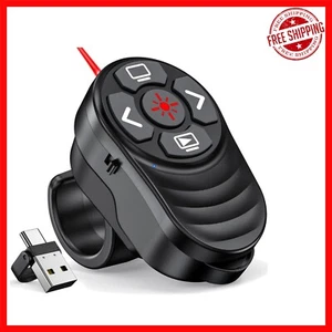 USB Type C Finger Ring Presenter with Long-Range Control & Intuitive Navigation - Picture 1 of 8