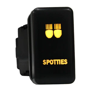 SPOTTIES 822O Push switch 12V For Toyota Highlander Tacoma FJ Cruiser LED AMBER - Bild 1 von 1