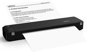 Portable A4 Thermal Printer Support 216mm Width a4 Paper & case & 2 Ribbon - Picture 1 of 12