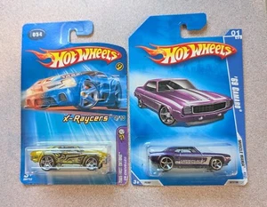 Hot Wheels - Lot Of 2 - X Raycers 4/10 + 69 Camaro Muscle Mania - Picture 1 of 4