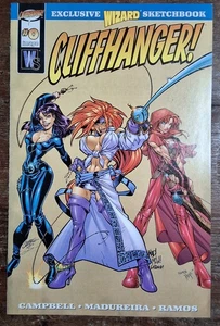 Cliffhanger #0 Wizard Sketchbook 1ST Battle Chasers Danger Girl Crimson 97 quasi nuovo/MT - Foto 1 di 2
