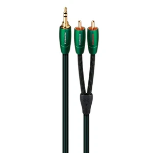 AudioQuest Evergreen 3.5mm Male to RCA Male Cable - 9.84 ft. (3m) - Picture 1 of 1