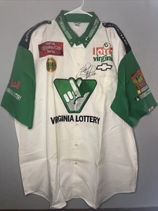 Vintage Hermie Sadler Winston Cup Pit Crew Shirt handsigniert Simpson XXL NASCAR - Bild 1 von 24