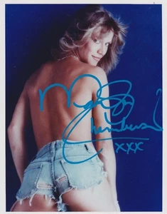 MARILYN CHAMBERS HAND SIGNED 8"X10" COLOR PHOTO "A NICE COLLECTABLE" - Picture 1 of 1